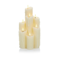 Picture of 7pc FlickaBright Wax Candle