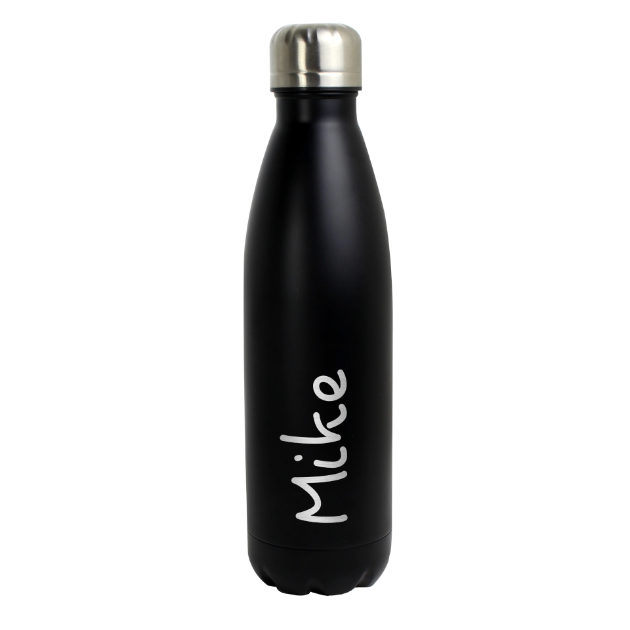 Picture of Personalised Water Bottle - Black