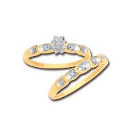 Picture of 9ct Gold 2 Part Diamond Set