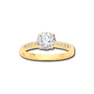 Picture of 9ct Gold 1.10ct Solitaire Ring