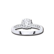 Picture of 9ct Gold 1.10ct Solitaire Ring