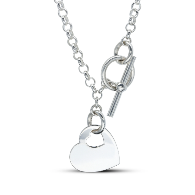 Picture of Silver T-Bar Necklet