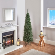 Picture of 2.2m Pencil Tree Snow Tipped