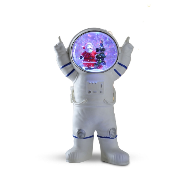 Picture of 28cm LED Astronaut Glitter Globe