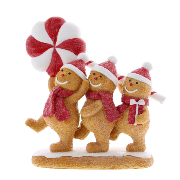 Picture of 22cm Ceramic Gingerbread Candy Cane