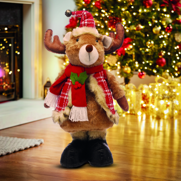 Picture of Plush Extendable Leg Reindeer