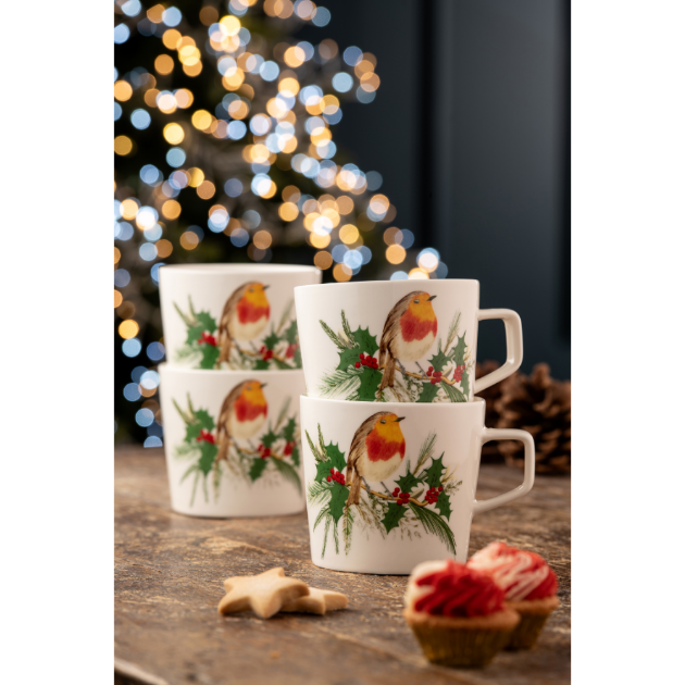 Picture of Aynsley Robin Mugs (Set of 4)