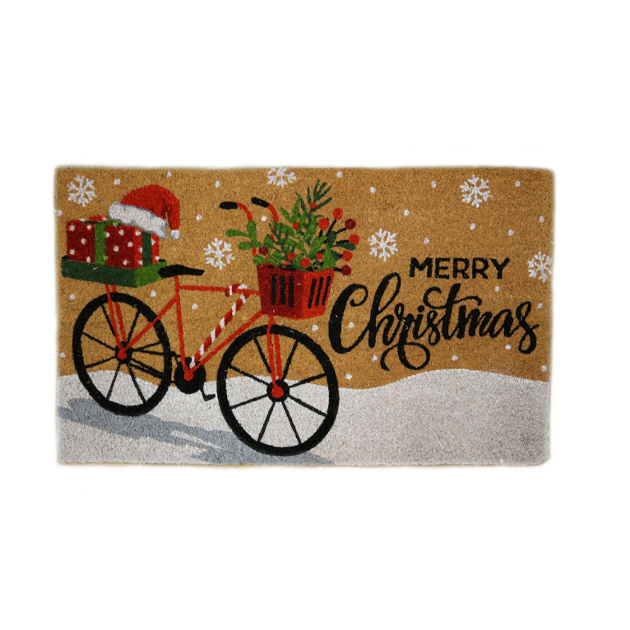 Picture of Merry Christmas - Bicycle Door Mat