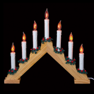 Picture of 39cm Flickering Pine Candlebridge