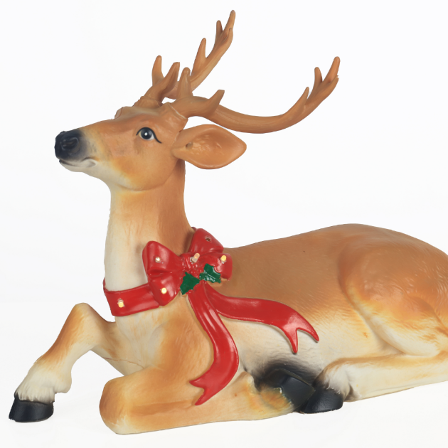 Picture of 52cm Sitting Reindeer Blowmold