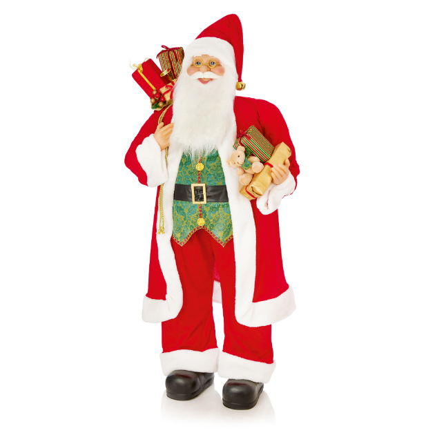 Picture of Standing Santa with Sack of Presents