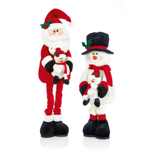 Picture of Santa and Snowman Extendables