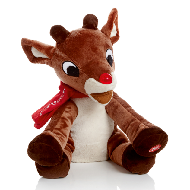 Picture of 30cm Lit Singing Reindeer