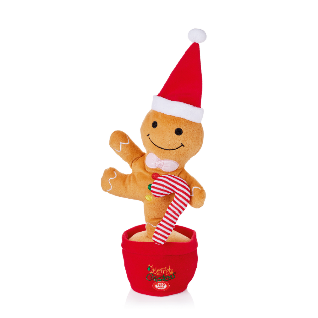 Picture of 30cm Dancing Talkback Gingerbread Man