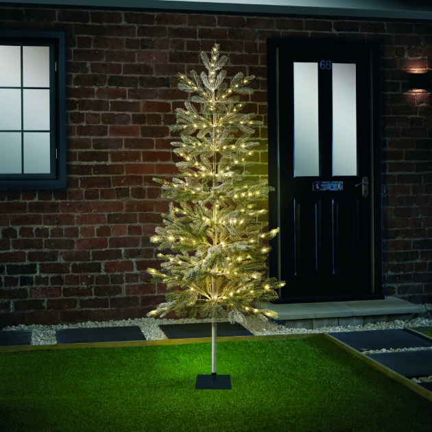 Picture of Lit Pine Needle Tree with 220 LED's