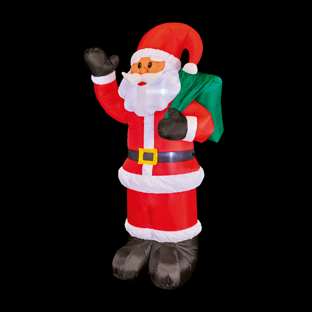 Picture of 1.8m Inflatable Waving Santa