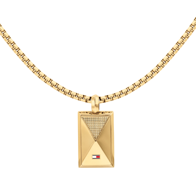 Picture of Tommy Gold Plated Geometric Pendant