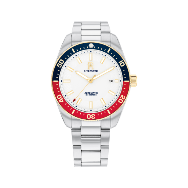 Picture of Tommy Blue / Red Gold Accent Watch