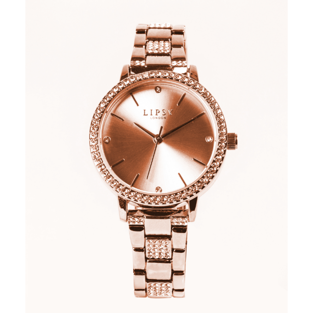 Picture of Lipsy Rose Crystal Dial and Bracelet  