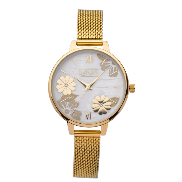 Picture of Eton Gold Plated, Flower Dial Watch