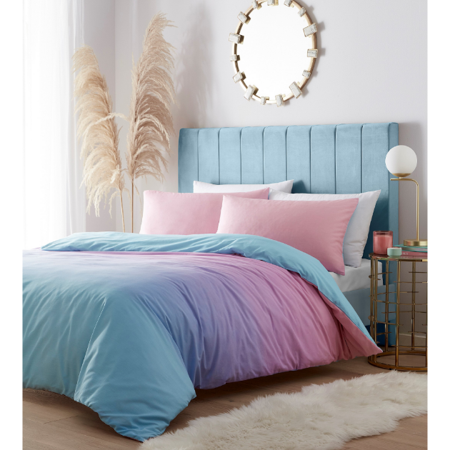 Picture of Rainbow Ombre Duvet Set Single