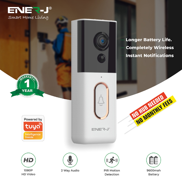 Picture of Ener-J Wireless Video Doorbell Pro 2