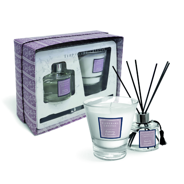 Picture of Rosemary Lavender Candle Diffuser Set