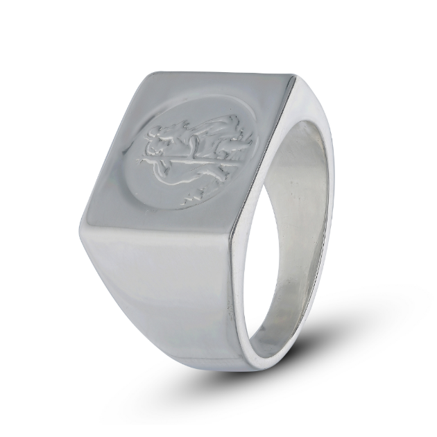 Picture of Silver St Christopher Ring