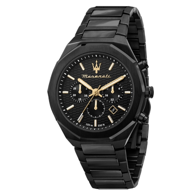 Picture of Maserati Chrono Black on Black, Steel