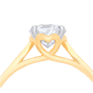 Picture of 9ct Gold 0.75ct L'Amour Solitaire