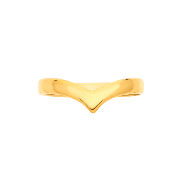 Picture of 9ct Gold Wishbone Ring